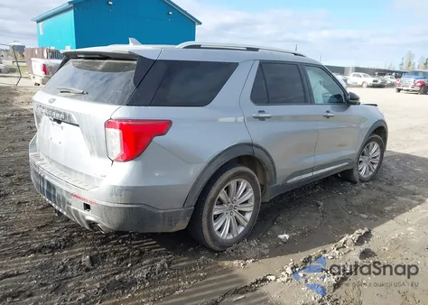 2020 Ford Explorer Limited from USA, damaged, VIN 1FMSK8FH1LGB99999